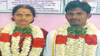 காதலுக்கு பெற்றோர் எதிர்ப்பு; கணவன், மனைவியாய் காவல் நிலையத்தில் தஞ்சம்...