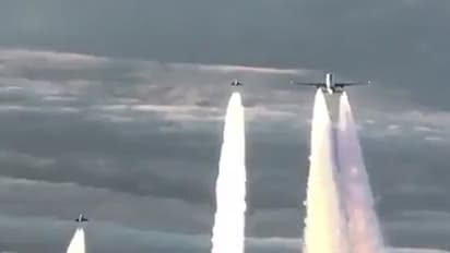 German fighter planes almost shot down a Jet Airways flight!
