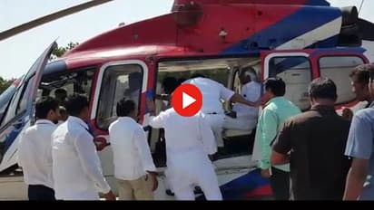 హరీష్ హెలిక్యాప్టర్ లో ధర్మారెడ్డికి సీటు లేదు (వీడియో)