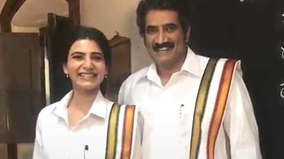 Watch: Samantha's lungi and shirt look is too adorable, isn’t it?