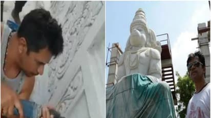 ஆன்மிக கிங்-ஆக மாறி சிலை செதுக்கும் ஆக்ஷன் கிங்