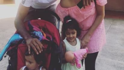 முடியை பிடித்து இழுத்து,முகத்தில் காலை வைத்து சேட்டை..! யார் தெரியுமா இந்த பிரபலம் ....