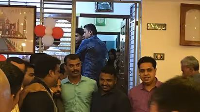 CPM MLA Shamseer attends pre-wedding celebrations of TP murder accused