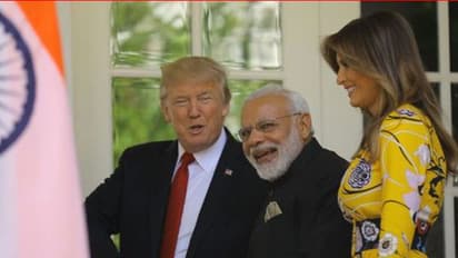 ಶ್ವೇತ ಭವನದಲ್ಲಿ ಅಮೆರಿಕ ಅಧ್ಯಕ್ಷ ಭೇಟಿ ಮಾಡಿದ ಮೋದಿ