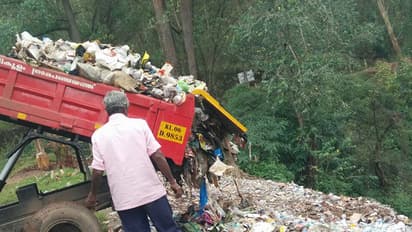 ഇടുക്കിയിലെ ചോലവനങ്ങളില് വന് മാലിന്യ നിക്ഷേപം