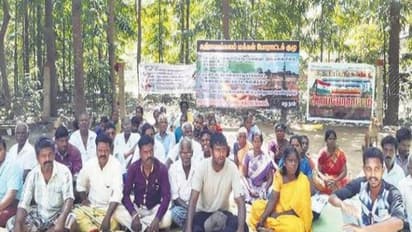 ஓஎன்ஜிசி நிறுவனம் வெளியேற கோரி உண்ணாவிரத போராட்டம் - கதிராமங்கலம் கிராமத்தில் பரபரப்பு