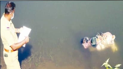 முதுகில் பாறாங்கல்லை கட்டி அரை நிர்வாண நிலையில் ஏரியில் மிதந்த பெண்ணின் பிணம் - அந்தியூரில் அதிர்ச்சி...