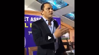 అజారుద్దీన్ కు అవమానం, విహెచ్ ఆగ్రహం (వీడియో)