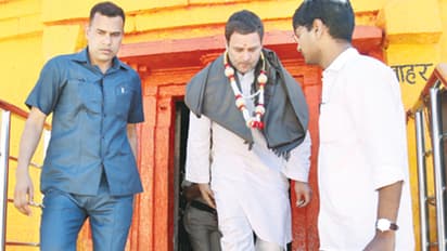 ರಾಹುಲ್ ಗಾಂಧಿಗೆ ಯಲ್ಲಮ್ಮ ದೇವಿ ದರ್ಶನ ಮಾಡಿಸಿದ ಯಡಿಯೂರಪ್ಪ