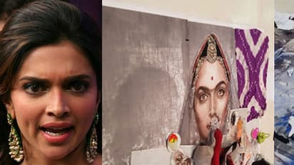 Deepika Padukone enraged over goons who destroyed artist’s Padmavati rangoli