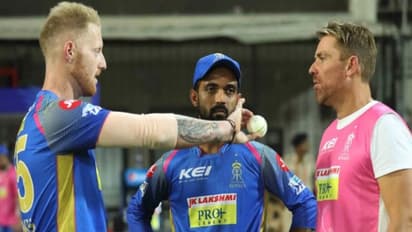 மும்பைக்கு எதிரான போட்டியில் ரஹானே செய்த செயல்!! அபராதம் விதித்த ஐபிஎல் நிர்வாகம்