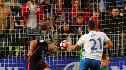 സ്പാനിഷ് ലീഗിൽ മലാഗ ബാഴ്സലോണയെ അട്ടിമറിച്ചു