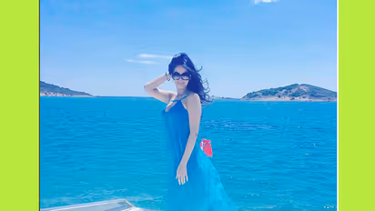 Holiday or honeymoon? Mallika Sherawat lounges in Corsica