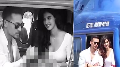 Video: Baaghi 2 actor Tiger Shroff once again saves Disha Patani From a wardrobe malfunction