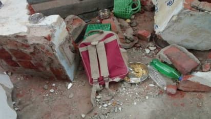 பள்ளி சுற்றுச்சுவர் இடிந்து விழுந்து மாணவி பலி…!!! உறவினர்கள் போராட்டம்…