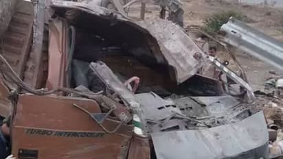 ఉత్తర ప్రదేశ్లో ఘోరం...ట్రక్కు చక్రాల కింద నలిగి 8 మంది మృతి