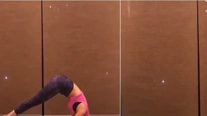 തലകുത്തി നില്ക്കുന്ന ശില്പ ഷെട്ടി-വീഡിയോ കാണാം