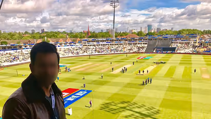 Guess which Malayalee actor is at Edgbaston to watch India-Pakistan match?