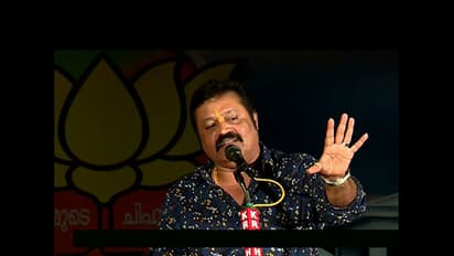 Suresh Gopi's fiery attack on 'Corrupt Oommen Chandy'