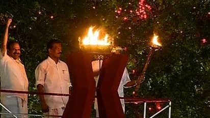 സിപിഎം സംസ്ഥാന സമ്മേളനം നാളെ മുതല്; മുഖ്യമന്ത്രി ദീപശിഖ തെളിയിച്ചു