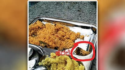 ಮಜಾ ತೆಗೆದುಕೊಳ್ಳಲು ಊಟದಲ್ಲಿ  ಜಿರಲೆ ಹಾಕಿದ್ರು!