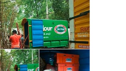 హెరిటేజ్ వాహనాల్లో ఎర్రచందనం స్మగ్లింగ్