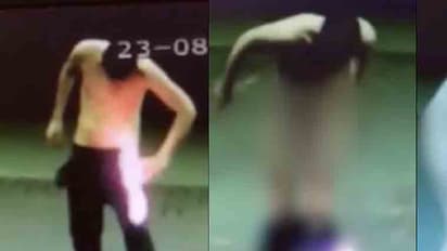 മദ്യലഹരിയില്‍ അയാള്‍ കാണിച്ചത് - വീഡിയോ