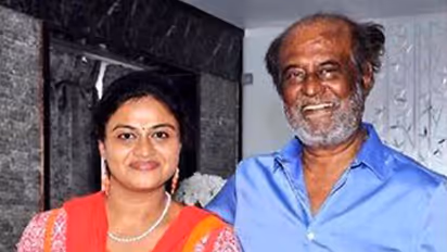 Reel Kabali Rajinikanth meets lady Rajinikanth