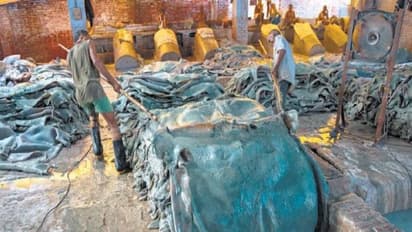 பிரபல தோல் தொழிற்சாலை இயந்திரத்தில் சிக்கி தொழிலாளர்கள் 3 பேர் உயிரிழப்பு...!