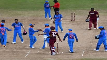 93 ஓட்டங்கள் வித்தியாசத்தில் மே.தீவுகளை இரண்டாம் முறையாக வென்றது இந்தியா…