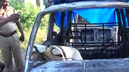 കാര് കത്തി ദമ്പതികള് മരിച്ചത് ആത്മഹത്യയെന്ന് പൊലീസ്