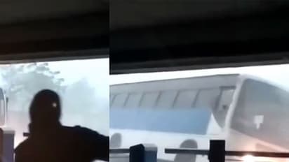 Madhavan's shocking Cyclone Vardah video : Bus full of people topples