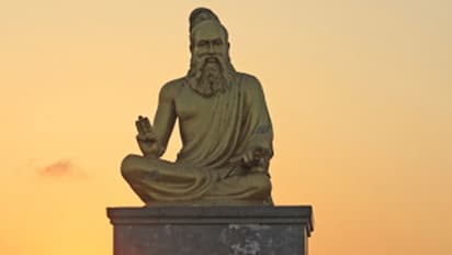 வள்ளுவர் சிலையை திறந்து வைத்து உரையாற்றும் திருமாவளவன்..!! ஜெர்மனிவரை நீண்ட தமிழ்நாடு பாலிடிக்ஸ்..!!