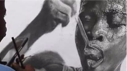 കണ്ണ് നനയിക്കുന്ന ആ ചിത്രം വരച്ചത് ഈ 11 കാരനാണ്