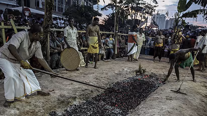 Not superstition but carrying the family legacy, Karnataka minister defends his fire walk