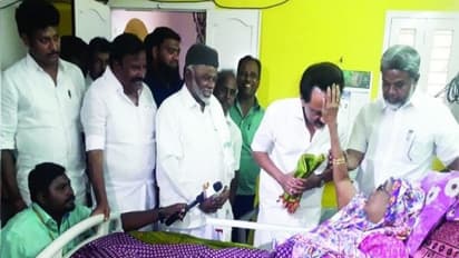 ஸ்டாலின் முதலமைச்சராக காதர் மொகிதீன் மனைவி வாழ்த்து... உடல் நலம் விசாரிக்க சென்ற இடத்தில் நிகழ்ந்த நெகிழ்ச்சி சம்பவம்!