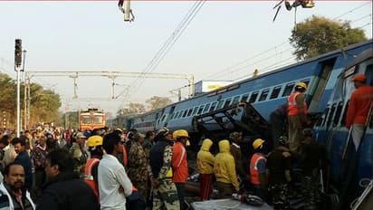 ಆಂಧ್ರ ಪ್ರದೇಶದಲ್ಲಿ ಭೀಕರ ರೈಲು ಅಪಘಾತ: 35 ಮಂದಿ ಸಾವು