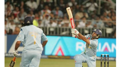 Viral Video - ফের এক ওভারে ছয়টি ছয় মারলেন যুবি, ব্রডকে সংহারের ১৪ বছর পর, দেখুন