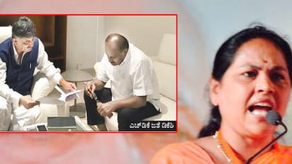 ಬಿಜೆಪಿಗೆ ಪವರ್ ಶಾಕ್'ಗೆ ಸಿದ್ಧತೆ: ಎಚ್'ಡಿಕೆ ಭೇಟಿಯಾದ ಡಿಕೆಶಿ