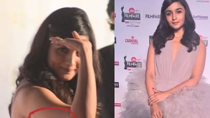 Oops Moment: Alia Bhatt suffers wardrobe malfunction at an event