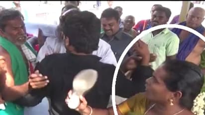 ಕೇಂದ್ರದ ರೈತ-ವಿರೋಧಿ ಧೋರಣೆ ಟೀಕಿಸಿದ ರೈತ ಮುಖಂಡನಿಗೆ ಕೆನ್ನೆಗೆ ಬಾರಿಸಿದ ಬಿಜೆಪಿ ನಾಯಕಿ!