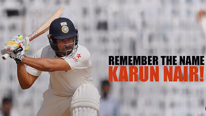 Watch: Karun Nair converts maiden Test ton into maiden Test double hundred