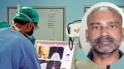 Auto driver recovers from Parkinson's through Asia’s first robot-assisted surgery