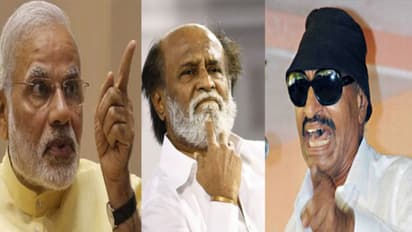 அப்டி பேசினா மோடி இடிப்பார், இப்டி பேசினா வாட்டாள் வம்பிழுப்பான், எப்டித்தான் பேசுறது?!: தலைசுத்திக் கிடக்கும் ரஜினிகாந்த்.