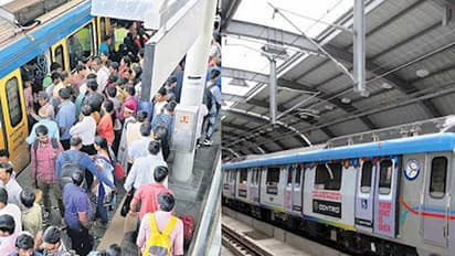హైదరాబాద్ మెట్రోకుతప్పిన ప్రమాదం: 400 మంది ప్రయాణికులు సేఫ్