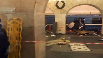 ரஷியாவின் செயின்ட் பீட்டர்ஸ்பர்க் ரெயில் நிலையத்தில் குண்டுவெடிப்பு …10 பேர் பலி, 20 பேர் காயம்