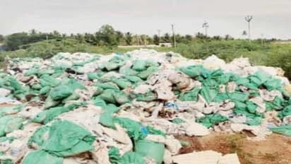 மற்ற மாவட்ட சாயப்பட்டறை கழிவுகளை திண்டுக்கல்லில் கொட்டவந்த லாரி ஓட்டுநர் உள்பட மூவர் கைது...