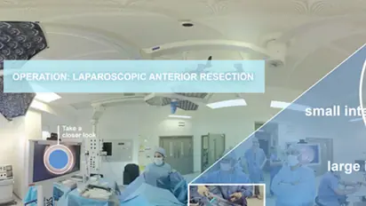 World's first surgery broadcast via virtual reality