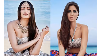 Copycat: Sonakshi Sinha imitates Katrina Kaif's 2016 photoshoot