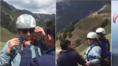 (ವಿಡಿಯೋ)ಕೇಂದ್ರ ಸಚಿವೆ ಸ್ಮೃತಿ ಇರಾನಿಯ ಸಾಹಸಮಯ ಅವತಾರ!